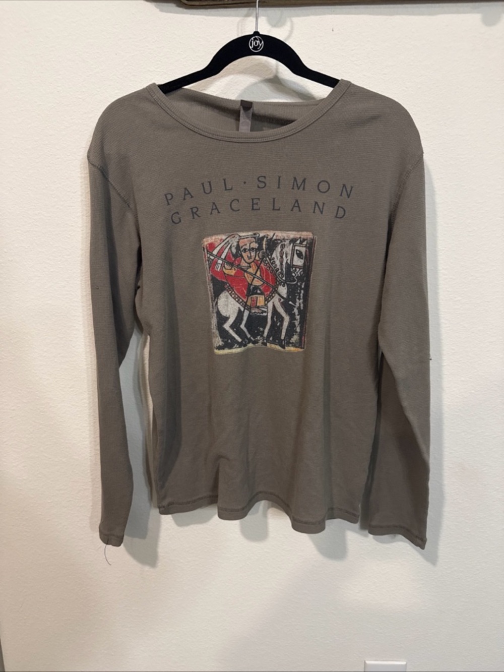 Paul Simon Graceland Graphic Long Sleeve Tee - Olive